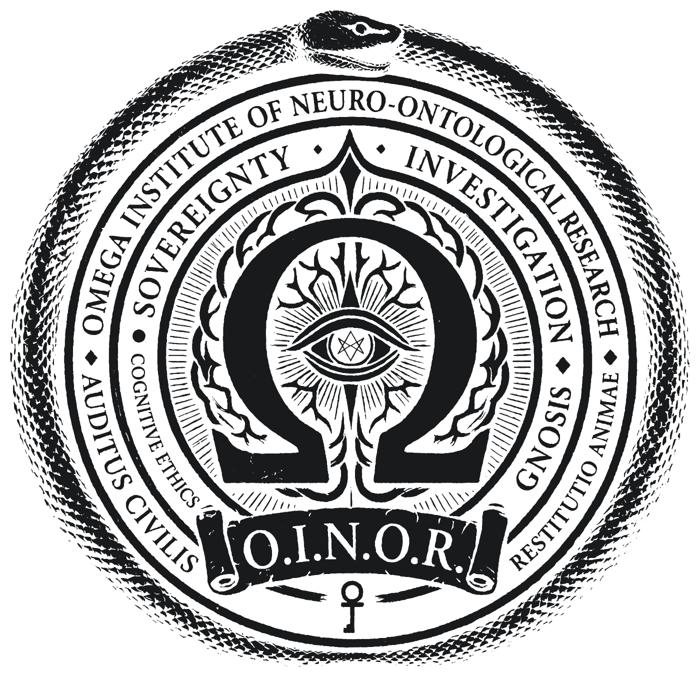 Crest of the Omega Institute for Neuro-Ontological Research